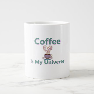 Kaffee ist mein Universum Jumbo-Tasse