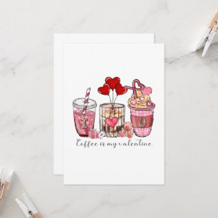 Kaffee ist mein Valentine Einladung