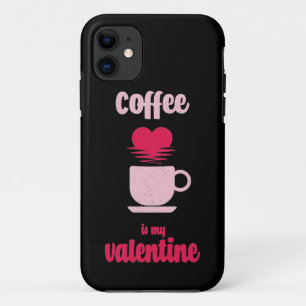 Kaffee ist mein Valentine Witziges Valentingesch Case-Mate iPhone Hülle