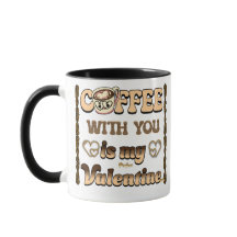 Kaffee ist mein Valentinstag Geschenk für meine Li