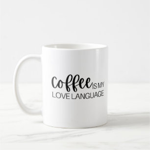 Kaffee ist meine Liebe Kaffeetasse