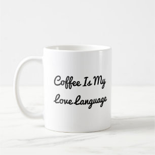 Kaffee ist meine Liebe Kaffeetasse