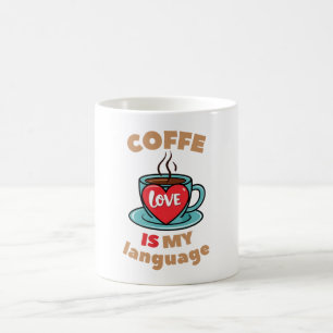 Kaffee ist meine Liebe Kaffeetasse