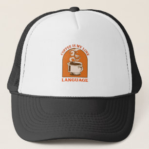 Kaffee ist meine Liebe Truckerkappe