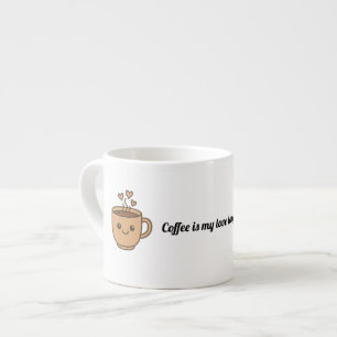 Kaffee ist meine Liebessprache Espressotasse