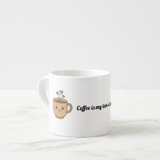 Kaffee ist meine Liebessprache Espressotasse