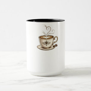 Kaffee ist meine Liebessprache Hübsches Kaffee-Zit Tasse