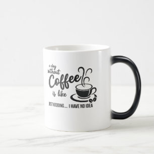 Kaffee ist meine Liebessprache – Zitat für Kaffeel Verwandlungstasse