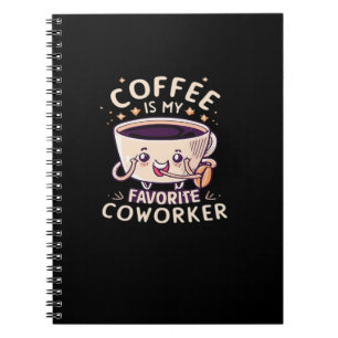Kaffee ist meine Lieblings-Coworker-Klassik Notizblock