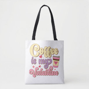Kaffee ist meine Valentine Retro Typografie Classi