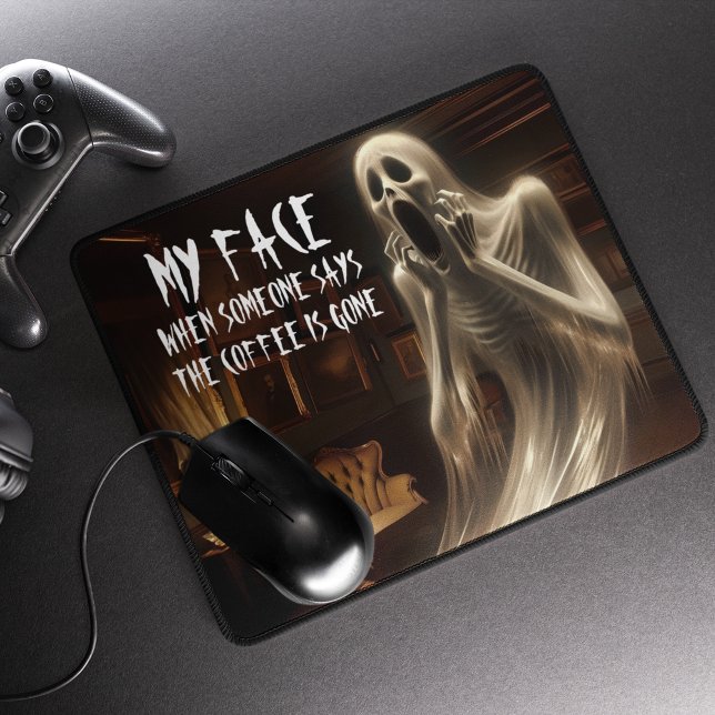 Kaffee ist weg! mousepad (Von Creator hochgeladen)