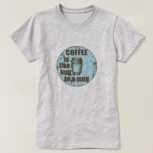 Kaffee ist wie in einer Tasse lustiges Trinken uma T-Shirt