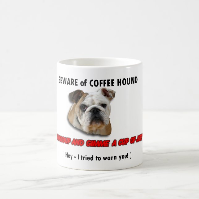 Kaffee-Jagdhund Tasse (Mittel)