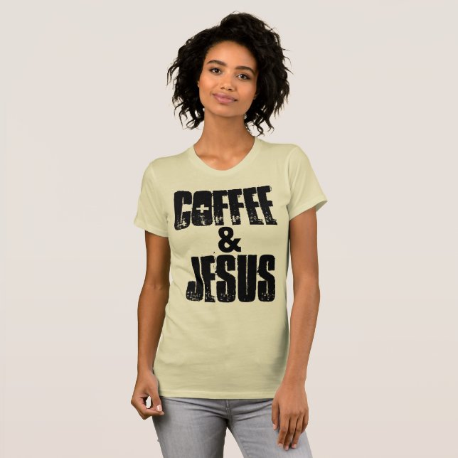 KAFFEE & JESUS-T - Shirt (Vorne ganz)