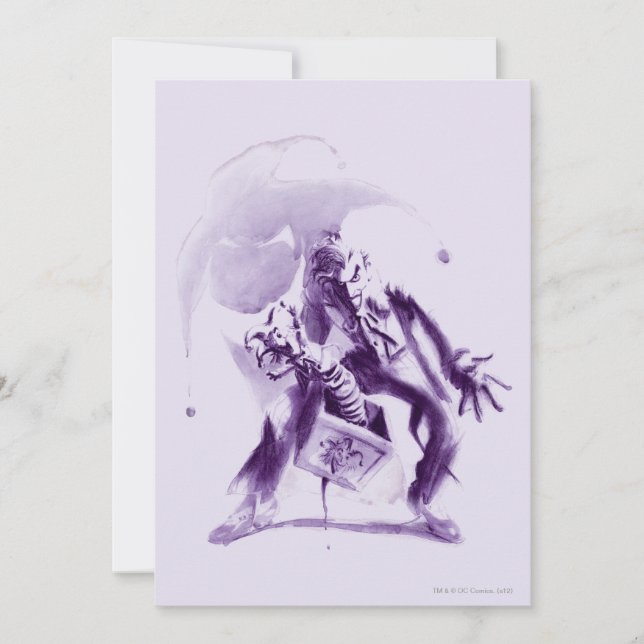 Kaffee-Joker Einladung (Vorderseite)