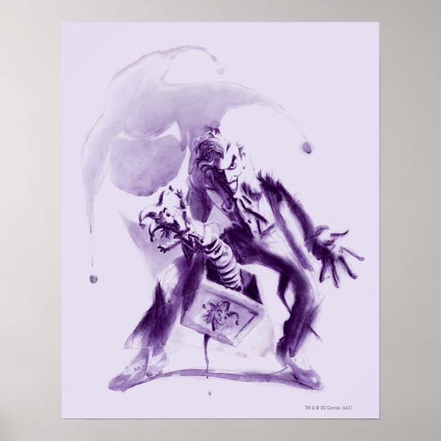 Kaffee-Joker Poster (Vorne)