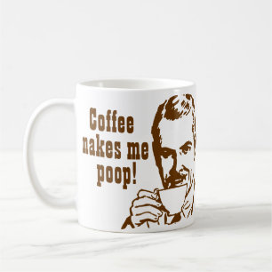 Kaffee Kacke mich! Tasse