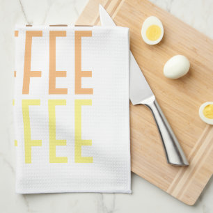 KAFFEE KAFFEE KAFFEE KAFFEE GESCHIRRTUCH