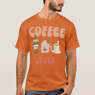 Kaffee Kaffee Lebenslinie Kaffee Mädchen T-Shirt