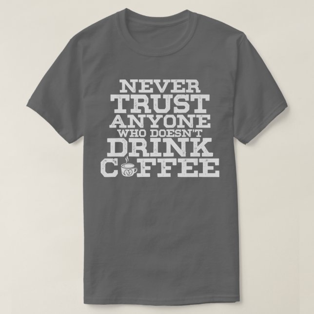 Kaffee-Kaffeekaffee T-Shirt (Design vorne)