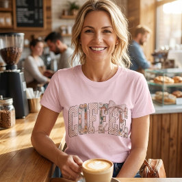 Kaffee. Kaffeeliebhaber.  T-Shirt