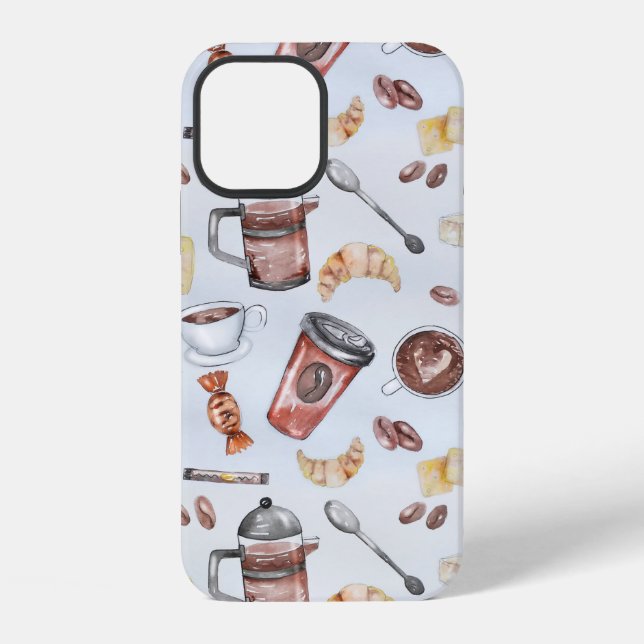 Kaffee Kaffeewahn Koffein iPhone Hülle (Rückseite)