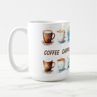 Kaffee-Kappuccino-Kaffee Kaffeetasse