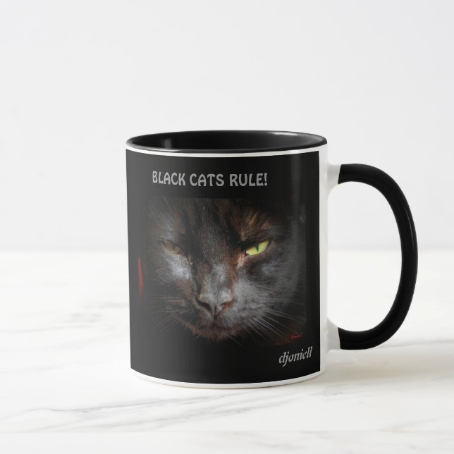 Kaffee-Katzen je dunkler desto besser Tasse (Rechts)