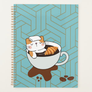 Kaffee-Katzen-Spa Planer