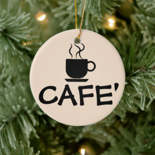 KAFFEE-KERAMIK KERAMIK ORNAMENT