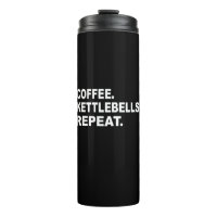 Kaffee Kettlebells Wiederholen