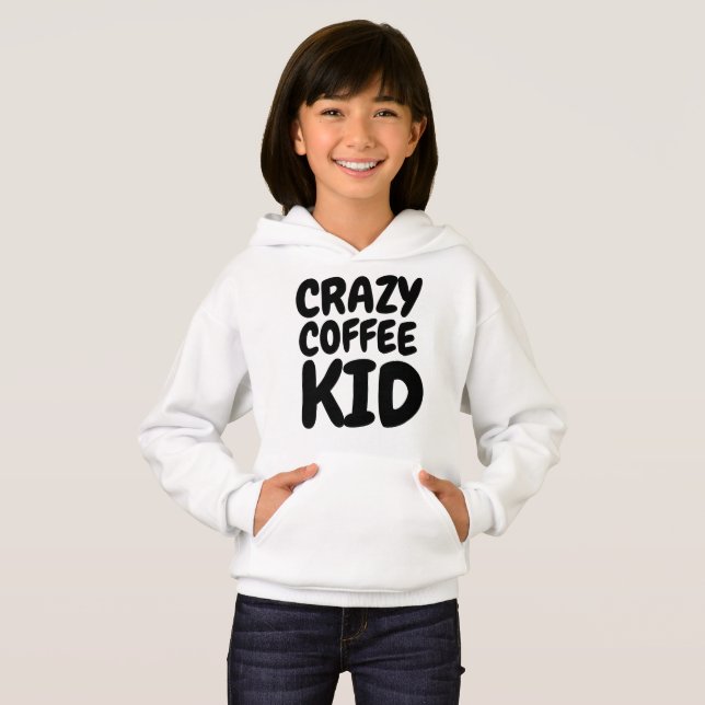 KAFFEE KIND T - Shirt, Kinder Hoodie (Vorne ganz)