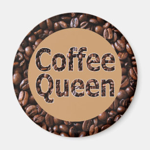 Kaffee-Königin-Magnet Magnet