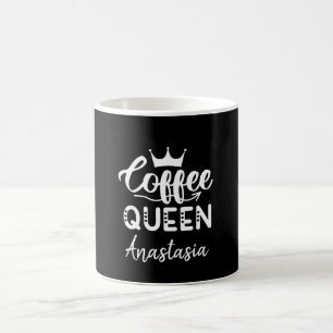 Kaffee Königin verliebt in Kaffee Humor Kaffeetasse