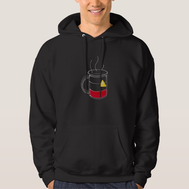 Kaffee kritisch niedrig hoodie (Vorderseite)