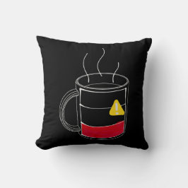 Kaffee kritisch niedrig kissen
