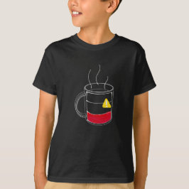 Kaffee kritisch niedrig T-Shirt