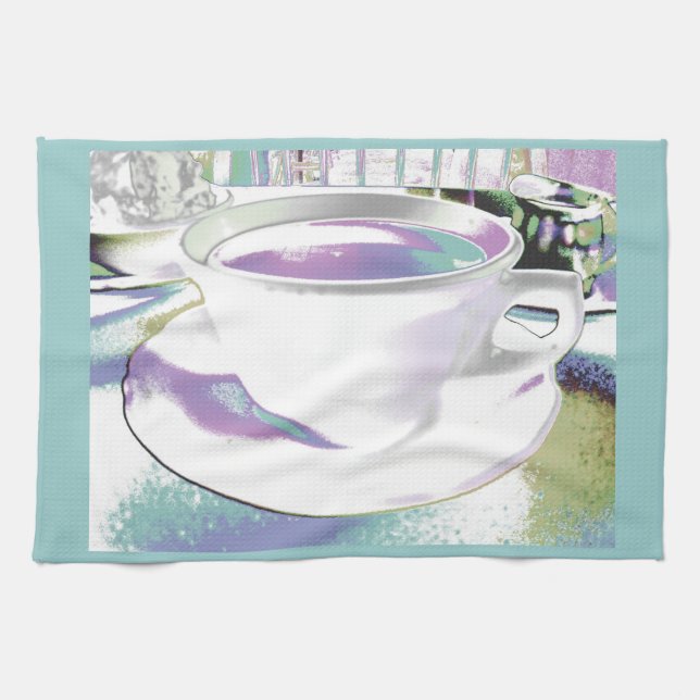 Kaffee-Küchenhandtuch Handtuch (Horizontal)