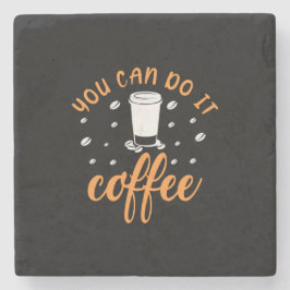 Kaffee-Kunst, die man machen kann Steinuntersetzer