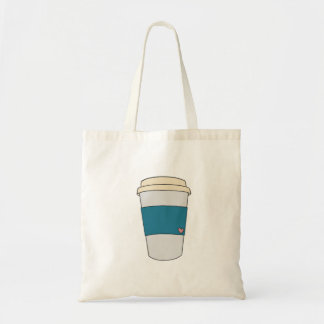 Kaffee kuriert die Blues-Tasche Tragetasche