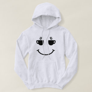 Kaffee-Lächeln Hoodie