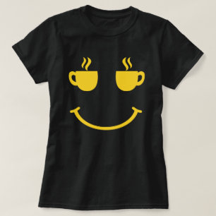 Kaffee-Lächeln T-Shirt