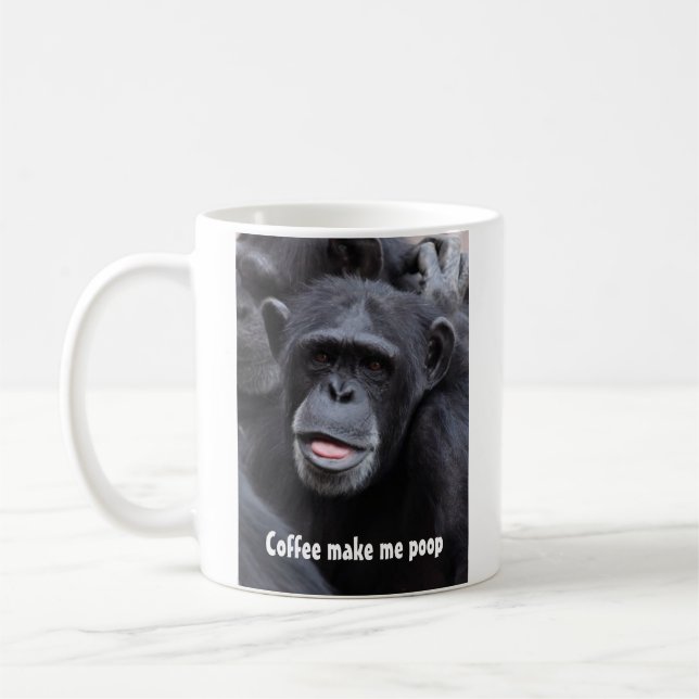 Kaffee lassen mich kacken tasse (Links)