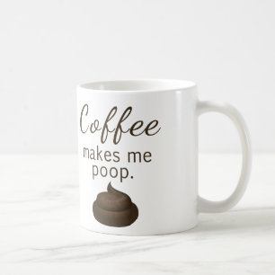 Kaffee lassen mich kacken tasse