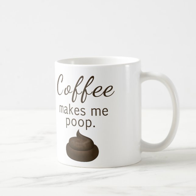 Kaffee lassen mich kacken tasse (Rechts)