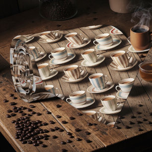 Kaffee-Latte-Liebhaber individuelle Krawatte
