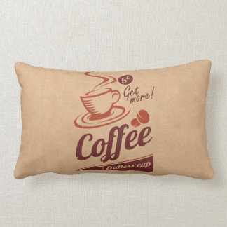 Kaffee Lendenkissen