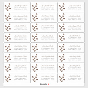 Kaffee Liebe Brauen Dusche Gastadressen Labels