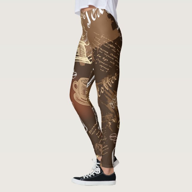 Kaffee-Liebe II Leggings (Links)