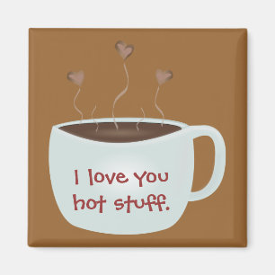 Kaffee-Liebe-Magnet Magnet